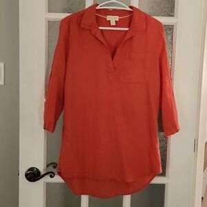 Lucy & Laurel / Linen Blend Shirt